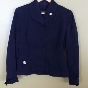 Vintage college hall jacket